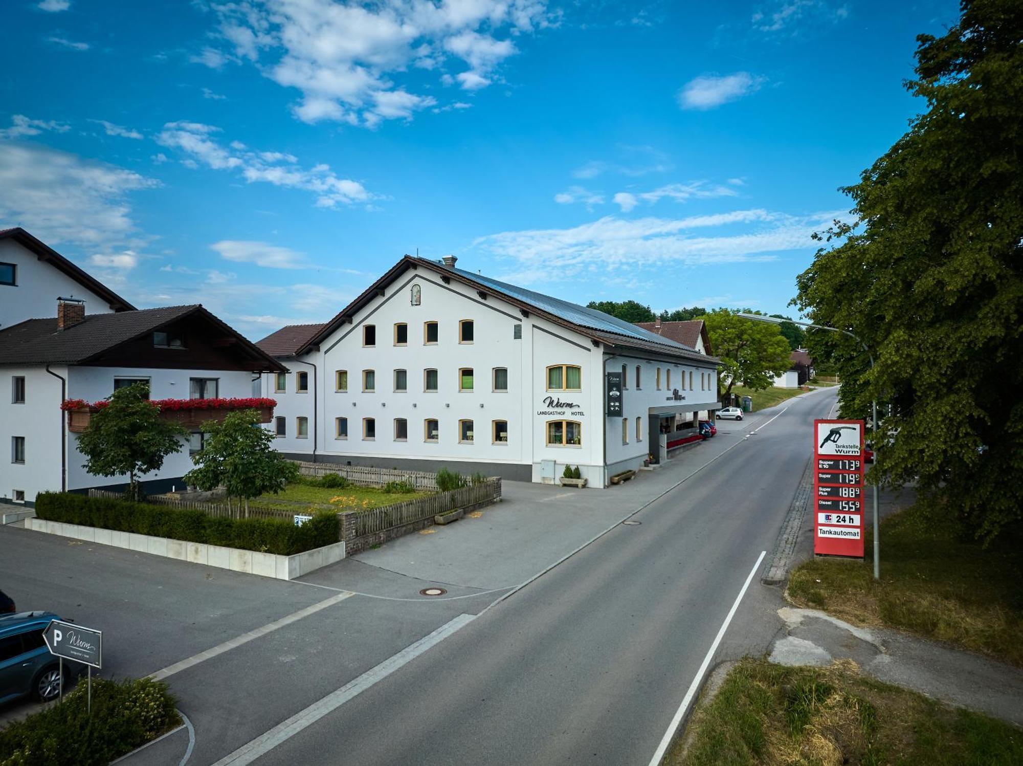 Landgasthof Wurm Bogen Buitenkant foto